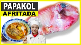 AFRITADA PAPAKOL FISH RECIPE [upl. by Nomis]