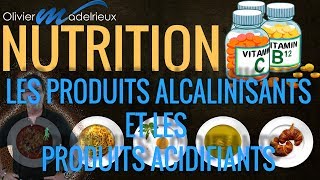 Nutrition Les produits alcalinisants et les produits acidifiants [upl. by Annyl297]