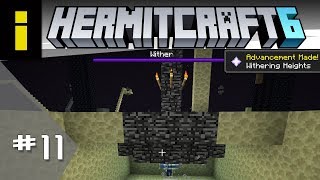 Minecraft HermitCraft S6  Ep 11 Cheaty Wither Fight [upl. by Heise]