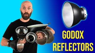 7 Godox Reflectors for Flash Photography Compared [upl. by Marney]