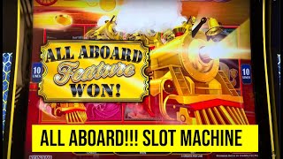 All Aboard Slot Machine Can we FINALLY GET A WIN [upl. by Ayanal]