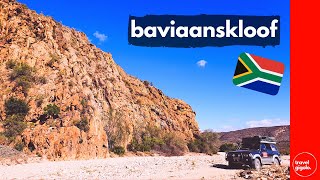 Travel Review Baviaanskloof Eastern Cape Willowmore to PatensieSouth Africa Self Drive [upl. by Duwad]