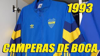 Las nuevas CAMPERAS de BOCA 1993 Adidas Originals 💙💛💙 [upl. by Eaner]