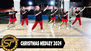 CHRISTMAS MEDLEY 2024  Christmas Special  Christmas Dance  Dance Fitness  Zumba [upl. by Dnar347]