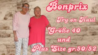 Bonprix Try on Haul Plus Size 5052 Mode für mollige Frauen [upl. by Doty450]