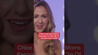 Chloe From Dance Moms Responds To Viral Clip Of Her Ignoring Kendall [upl. by Kaufmann]