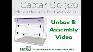 Erlab Bio 320 Smart PCR Hood Assembly Video [upl. by Annaoj]