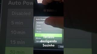 Teclado yamaha Sx Desligando Sozinho Como Resolver musica [upl. by Annorah]
