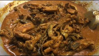 Masakan kelantan  Teresek jantung pisang [upl. by Enerahs]