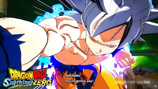 DRAGON BALL Sparking ZERO  Official Gameplay Showcase New Mastered Ultra Instinct Goku [upl. by Pump]