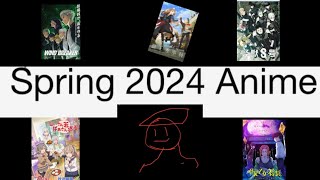 My reaction to spring 2024 anime [upl. by Ellenehc]