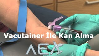 Kan Alma İşlemi Vacutainer İle Kan Nasıl Alınır [upl. by Kentiga]