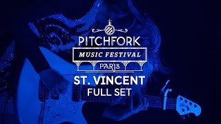 St Vincent  Full Set  Pitchfork Music Festival Paris 2014  PitchforkTV [upl. by Stickney418]