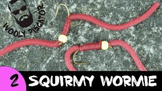 Fly Tying the Squirmy Wormie with Mike Wooly Bugged amp Darren Piscator Flies Ep 2 Wooly Piscator [upl. by Enelcaj]