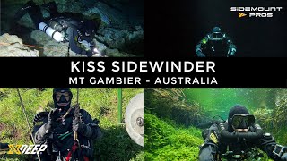 KISS Sidewinder Sidemount Cave Diving  Mt Gambier Australia [upl. by Bea555]