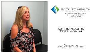 Chiropractic Testimonial Sandra [upl. by Rebmit]