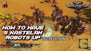 Warhammer 40K Inquisitor Martyr  5 Kastelan Robots Setup Guide 2023 [upl. by Asecnarf]