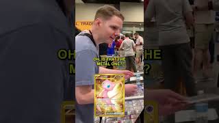 AMAZING interactions at Collect a Con  Pokemon card vendor POV pokemon pokemoncard wholesome [upl. by Kashden]