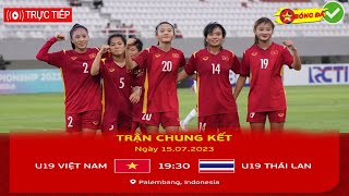 🔴Trực tiếp  U19 nữ Việt Nam vs U19 nữ Thái Lan Chung kết bóng đá nữ Đông Nam Á 2023 1572023 [upl. by Lea]