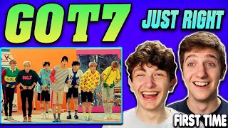 First Time Listening to GOT7  Just Right MV REACTION [upl. by Meece853]