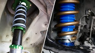 Coilovers vs Struts Whats the Difference [upl. by Ysiad255]