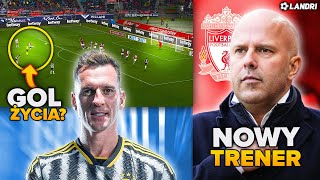 Arek Milik z GOLEM ŻYCIA… 6 goli w meczu Juventusu OFICJALNIE Arne Slot TRENEREM Liverpoolu [upl. by Chud]