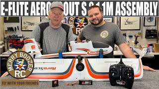 AeroScout S 2 11m RTF with SAFE HBZ38000 Assembly The Best First RC Airplane For Beginners [upl. by Oalsinatse]