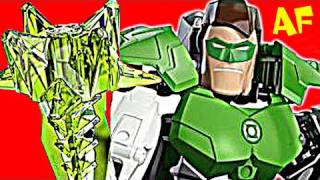 GREEN LANTERN Ultra Build 4528 Lego Superheroes Stop Motion Review [upl. by Llywellyn]