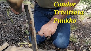 Condor Trivittata Puukko Bushcraft Knife Condor Tool and Knife [upl. by Bain]