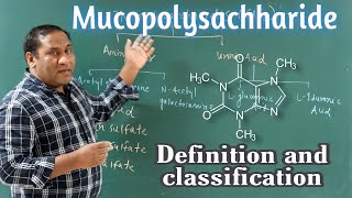 Mucopolysaccharides definition classification example amp functions biochemistry [upl. by Anirtak96]