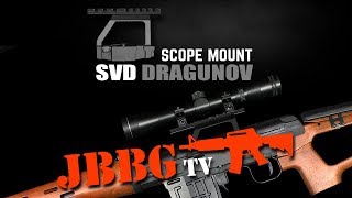 svd dragunov tactical rail system [upl. by Drexler282]