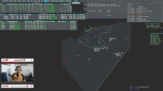 VATSIM ATC Hong Kong Radar  VHHH VHHX VMMC  Hoppie CPDLC PDC [upl. by Jule]