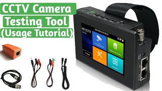 CCTV Camera setup and test tool tutorial [upl. by Dagnah]