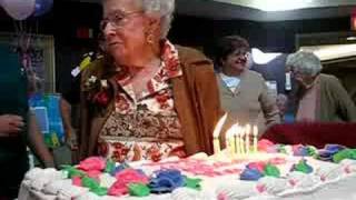 Grandma Krugs 100th Birthday Cake [upl. by Butch595]