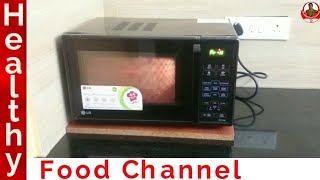 How to Preheat Microwave Oven  Microwave oven Tips for Beginners  Healthy Food [upl. by Yehc]