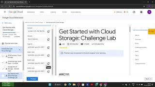 Module  2 Lab  4 Get Started with Cloud Storage Challenge Lab [upl. by Attenrad]