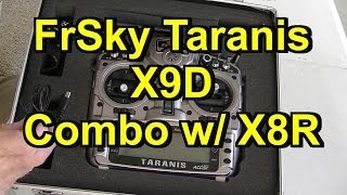 FrSky Taranis X9D RC Transmitter Combo Pack Review [upl. by Hadias]