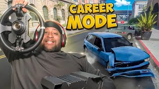 BEAMNGDRIVE BUT CAREER MODE AND IM THE BEST DELIVERY DRIVER [upl. by Ynnahc64]