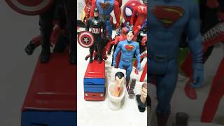 AVENGERS TOYS Spiderman dance Action Figures Unboxing Ironman Thor Hulk Skibidi Part 612 [upl. by Ernie]