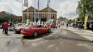 Fredag 7 juni  Saab Car Museum Festival 2024 [upl. by Imoian843]