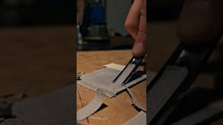 ⚜Skiving leather craft handmade handcraft satisfying relax leathercraft bentshandmade asmr [upl. by Hawken696]