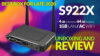 S922X Hexacore Android TVBOX  Unboxing And Review [upl. by Nessim893]