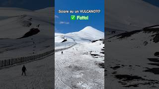 SCIARE ⛷️ su un VULCANO 🌋 in CILE 🇨🇱 girodelmondo [upl. by Ahscrop477]