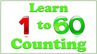 Learn Counting 1 to 60 for Kids  Number Song for Kids  1 to 60 Counting KidsSky [upl. by Aden]