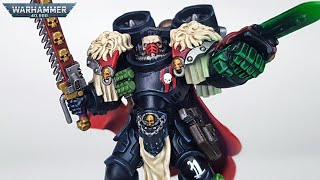 Dark Angels Captain with Jump Pack  Warhammer 40K [upl. by Chiarra]