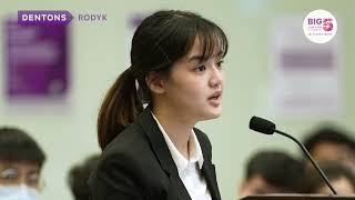 Dentons Rodyk Moots 2022 at NUS Law [upl. by Tiffie]