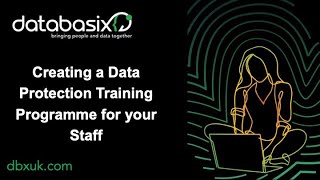 Create Your Staff Data Protection Training Programme a how to guide [upl. by Nagy]