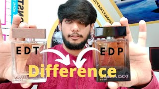 Difference between eau de toilette and eau de parfume  EDT vs EDP Urdu hindi review am fragrance [upl. by Rosalynd]