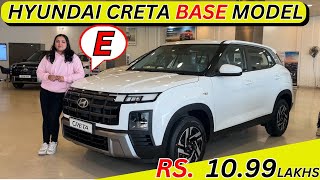 Hyundai Creta Base Model E Diesel Variant  New Creta 2024 Base Detailed Video  hyundaicreta [upl. by Andrade]