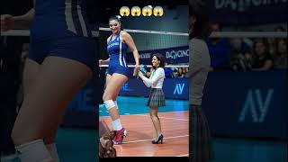 Height🔥😱 cheerleader boxing sports volleyball wrestling kpop dance fancam tallwoman [upl. by Palecek784]